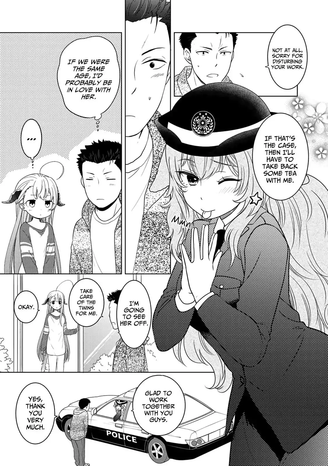 Kitaku Tochuu de Yome to Musume ga dekita n dakedo, Dragon datta. Chapter 8 7